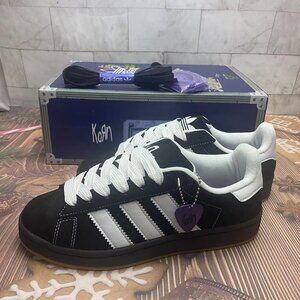 Adidas leopard print sports shoes